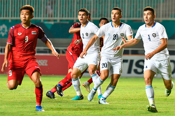 Азиатские игры: Олимпийская сборная Узбекистана одержала третьею победу