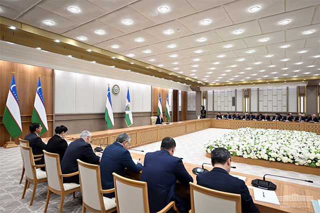 Обсуждаются вопросы сокращения бедности в махаллях через банковские услуги