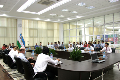 АО «УзРТСБ» проведен «день открытых дверей» для предпринимателей