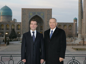 President of Uzbekistan leaves for Moscow