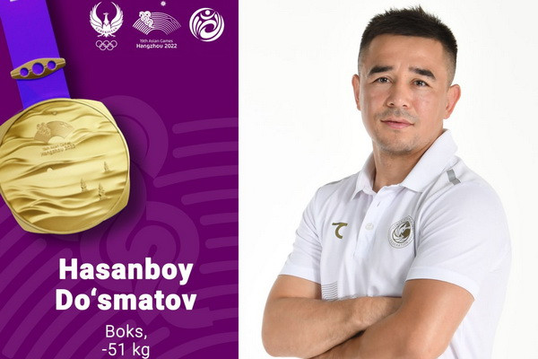 Hangzhou 2022: Khasanboy Dusmatov is the champion of the Asian Games!