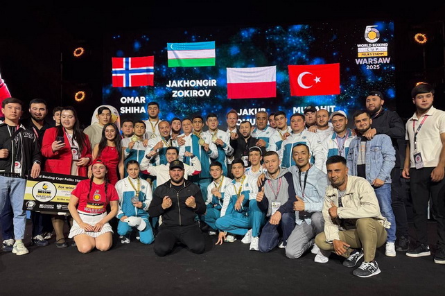 Uzbek boxers secure convincing victory at the second stage of the World Cup