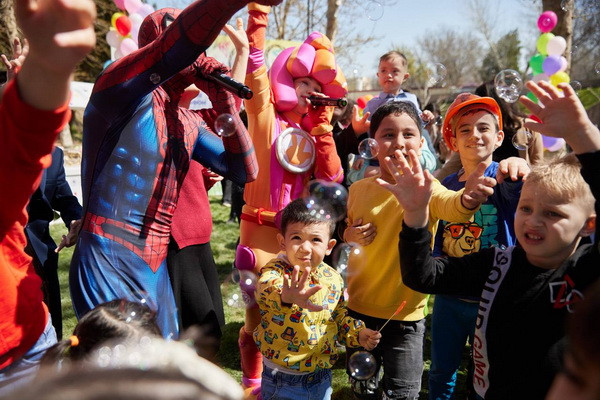 Children’s Academy Samarkand Marathon for children with ASD was created