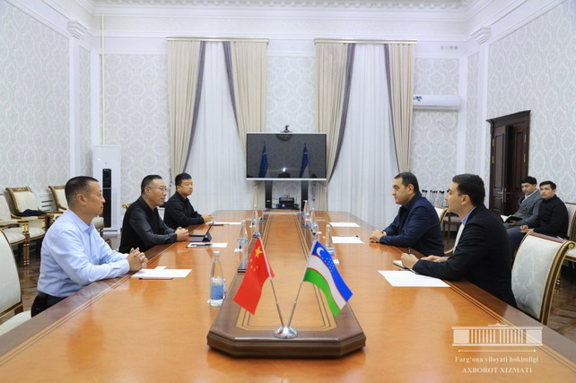 China Green Construction Import and Export компанияси Фарғона вилоятида уй-жой қурилишига қизиқиш билдирди