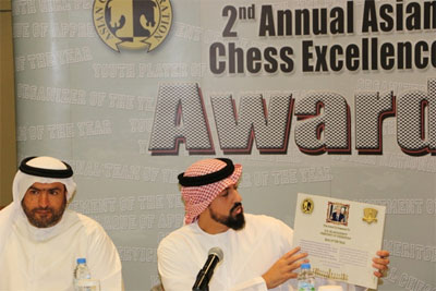 Asian Chess Federation names Islam Karimov as the Man of the Year
