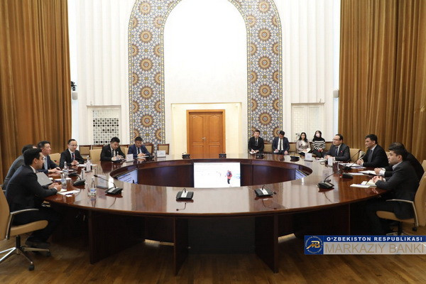 В ЦБ прошла встреча с представителями «Huawei Tech Investment Tashkent»
