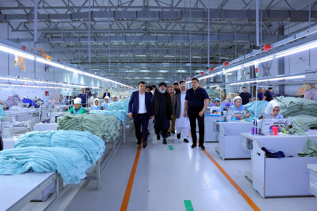 Афганская делегация посещает Наманганскую область