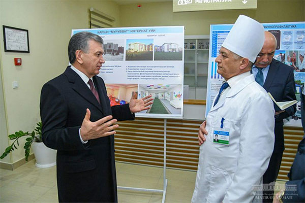 Clinics equipped with modern technologies created in Karshi