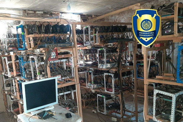 Нурафшон шаҳрида майнинг крипто-активлари қурилмаларини ўрнатган шахслар аниқланди