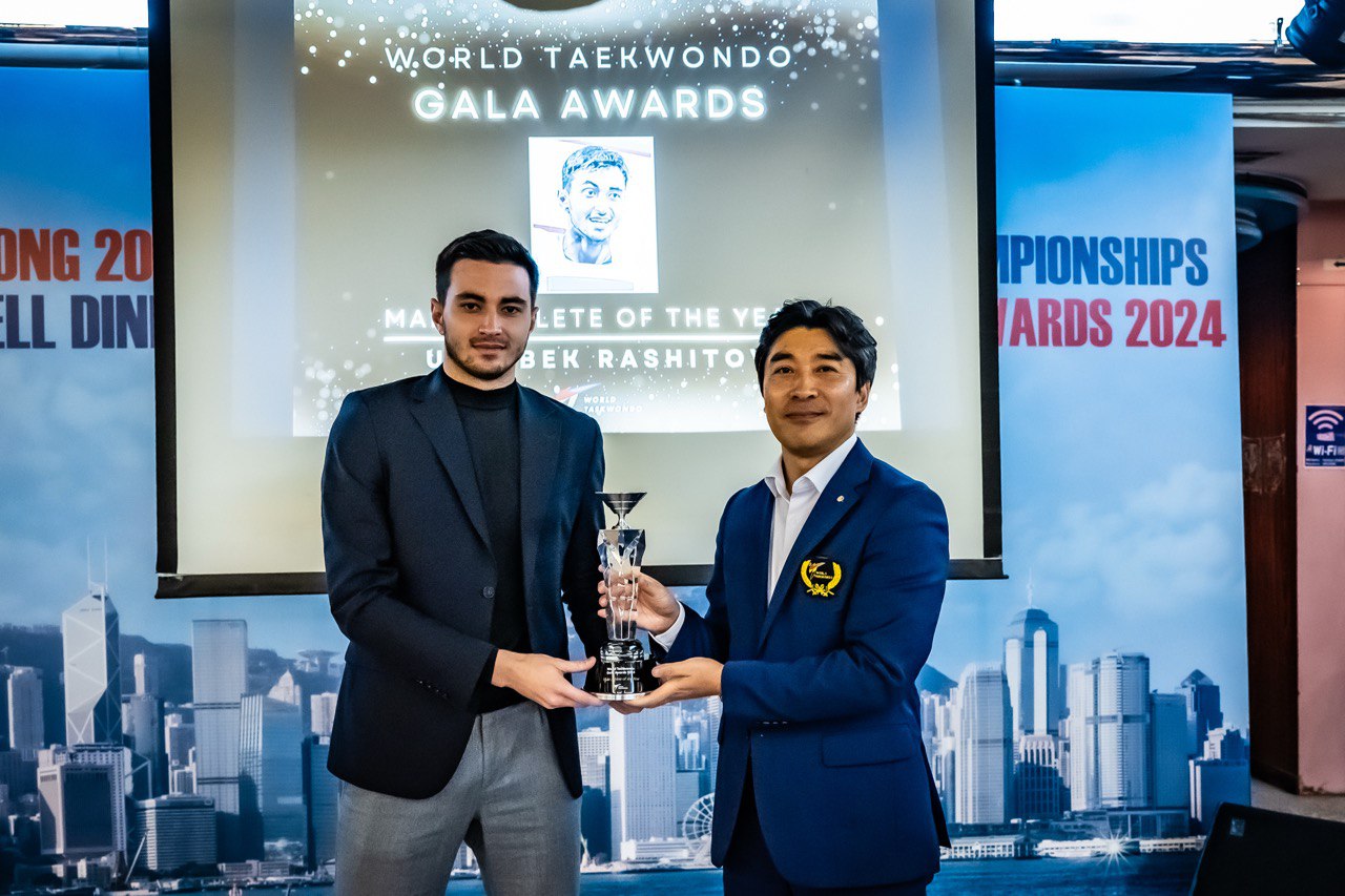 Ulugbek Rashitov named world’s best taekwondo athlete of 2024