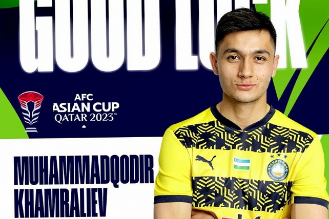 Muhammadkodir Khamraliev called up to the Uzbekistan national football team