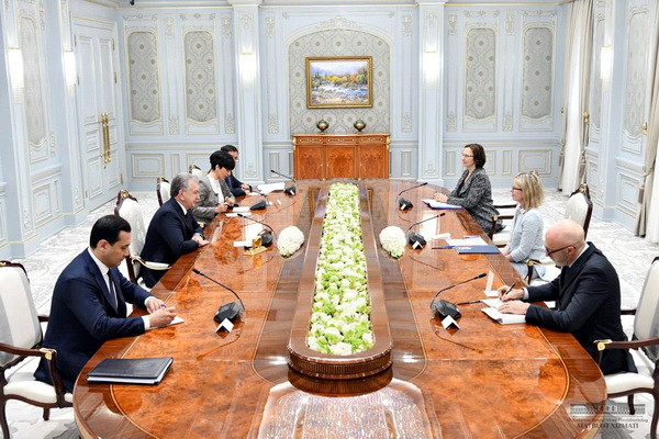 Президент Узбекистана  принимает вице-президента Всемирного банка по региону Европы и Центральной Азии