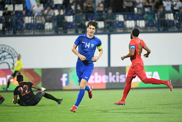 Uzbekistan cruised to a 4-0 win over Maldives