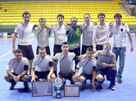 Команда ЦБ стала победителем турнира по мини-футболу