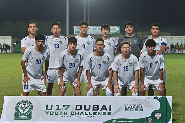 Юношеская сборная Узбекистана U-17 сыграла вничью с Венесуэлой на сборах в ОАЭ