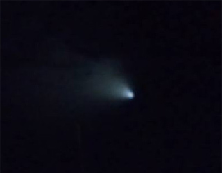 Launched Topol rocket was seen in Tashkent