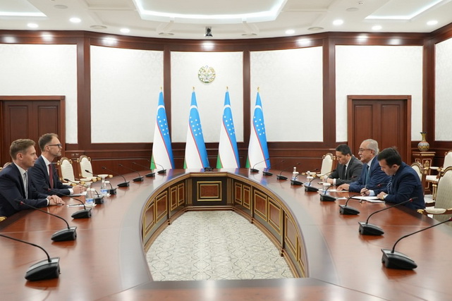 Ismatulla Irgashev meets with the Swiss Ambassador to Uzbekistan