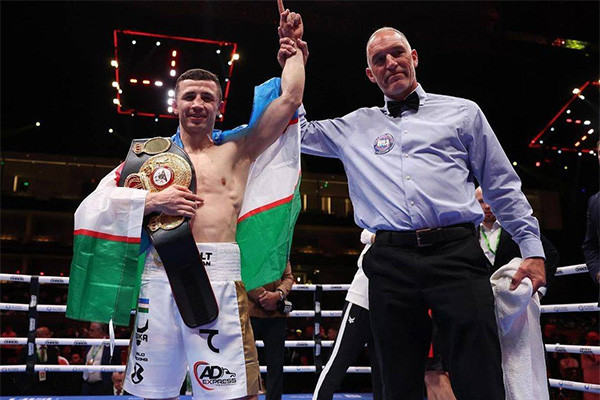 Israil Madrimov becomes WBA world champion