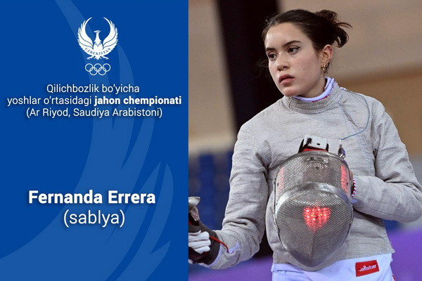 Представительница сборной Узбекистана завоевала бронзовую медаль на ЧМ по фехтованию