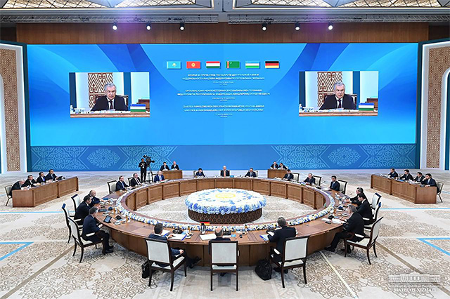 Президент Республики Узбекистан выступил за развитие практического партнерства между Центральной Азией и Германией