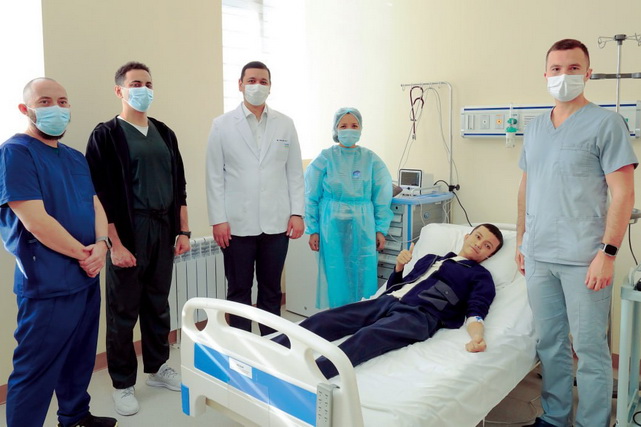 В Национальном центре детской медицины впервые проведена трансплантация печени