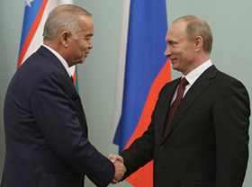 Президент Узбекистана провел встречу с Путиным