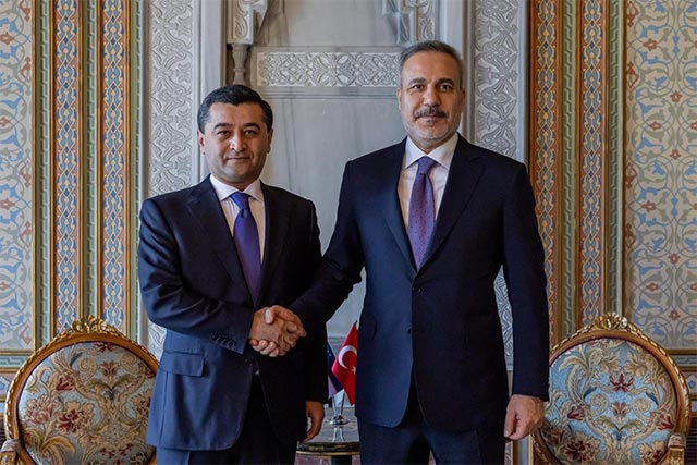 Главы МИД Узбекистана и Турции обсудили ситуацию на Ближнем Востоке на встрече в Стамбуле