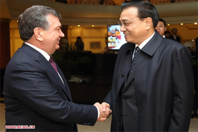 Uzbek, Chinese Premiers held negotiations in Tashkent