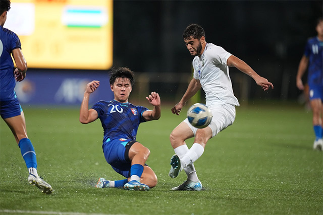 Uzbekistan secures victory over Chinese Taipei
