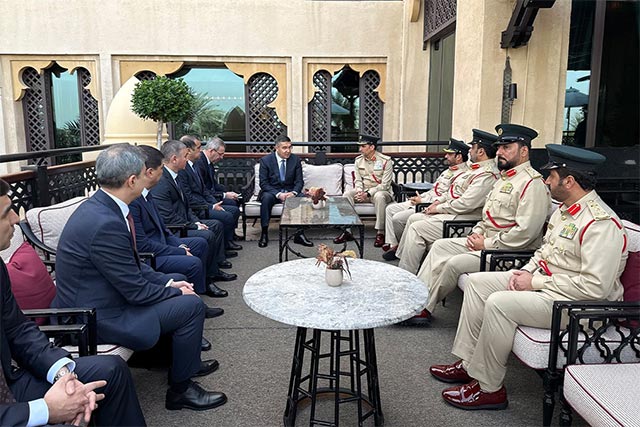 Делегация МВД Узбекистана ознакомилась с цифровыми и инновационными технологиями обеспечения безопасности в ОАЭ