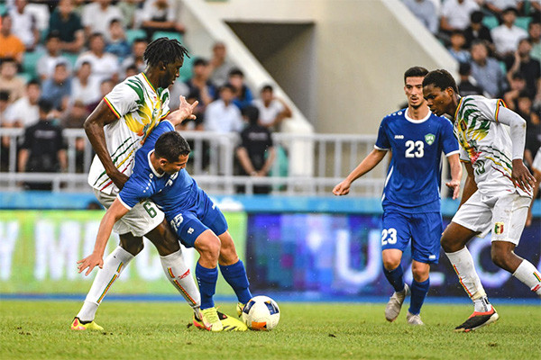 Uzbekistan U23 and Mali U23 play draw in Tashkent