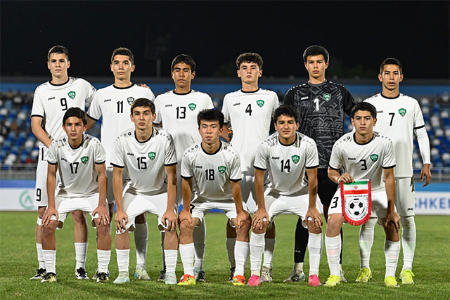 Uzbekistan U-17 advances to CAFA Championship 2025 Final