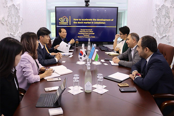 В РФБ «Тошкент» прошли переговоры с делегацией KRX