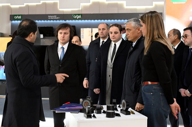 Gruziya delegatsiyasi Texnopark mahsulotlari bilan tanishdi