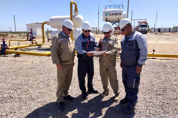 Saneg и GRDC внедряют модульные компрессорные установки на газовых месторождениях в Кашкадарье