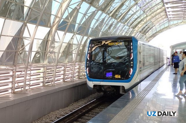 Наземная кольцевая линия ташкентского метро возобновит работу 1 ноября