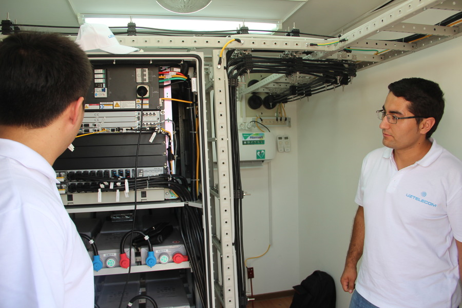 В аэропорту Навои установлены новые базовые станции по технологиям 3G/4G и Qcell