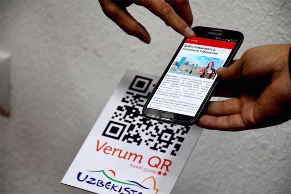 QR-коды расскажут туристам о достопримечательностях Узбекистана на 12 языках