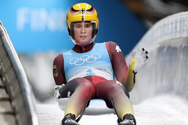 German Geisenberger wins women’s singles luge gold at Beijing 2022