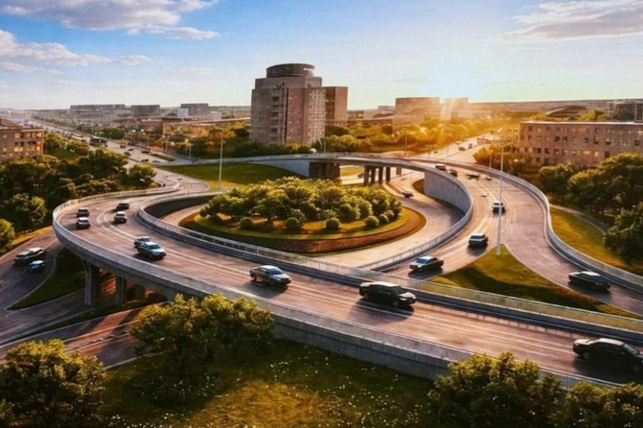 В Ташкенте построят двухуровневую развязку у метро «Буюк ипак йули»