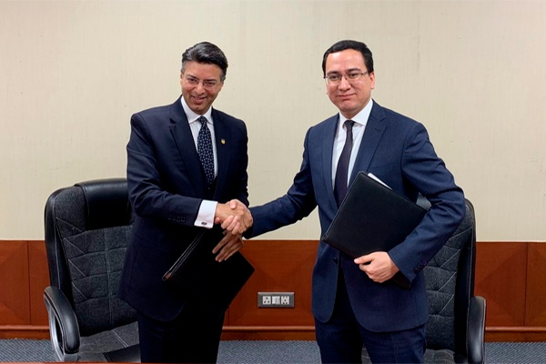 A delegation of Uzbekistan visits Amita University in India