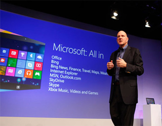 Microsoft анонсировала операционную систему Windows 8