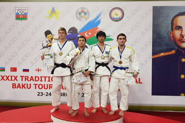 Дзюдоист Узбекистана стал победителем турнира в Азербайджане
