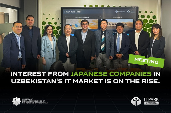 Interest from Japanese companies in Uzbekistan's IT market is on the rise