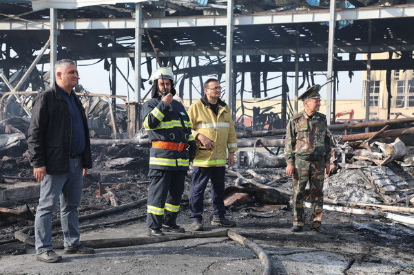 Четыре человека были задержаны в рамках уголовного дела о взрыве на складе