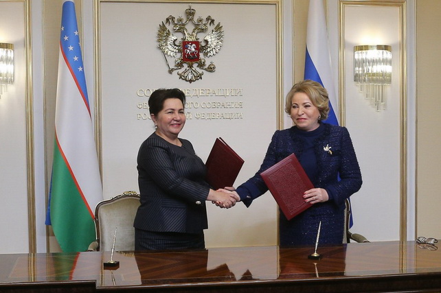 Matviyenko Says Russia–Uzbekistan Partnership Is Expanding