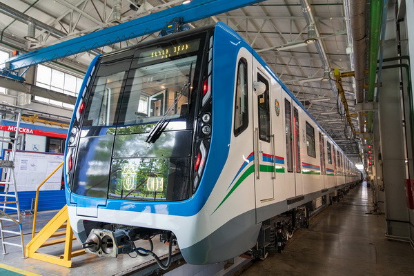 «Метровагонмаш» планирует поставить в Узбекистан ещё 60 вагонов метро