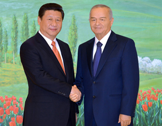 Uzbek, Chinese leaders hold negotiations in Tashkent
