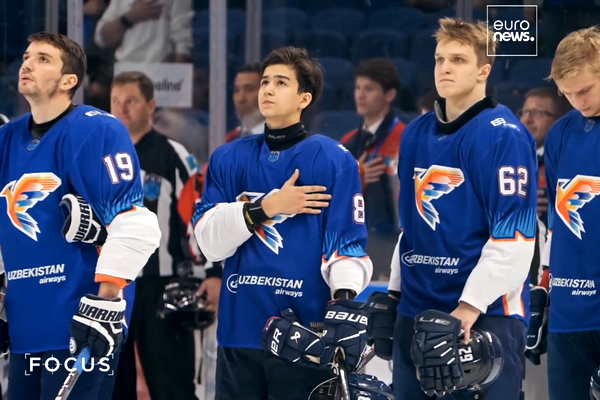 A story about the revival of hockey in Uzbekistan was presented on Euronews