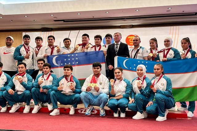 Uzbekistan successfully concludes Asian Weightlifting Championship